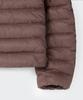 Musinsa Standard Woman [City Leisure] Women'S Sheer Hooded Light Down Jacket [Red Bean]
