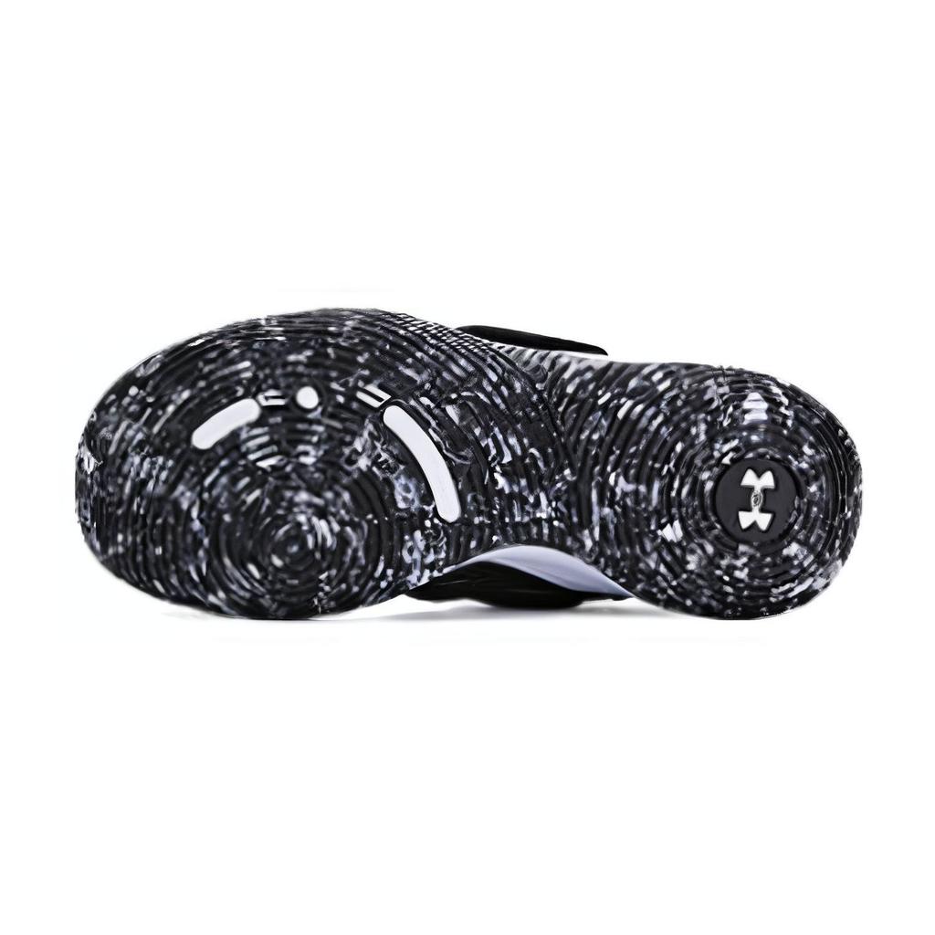 Under Armour Kids' Zone BB 2 Black White Basketball Sneakers 3026637-001