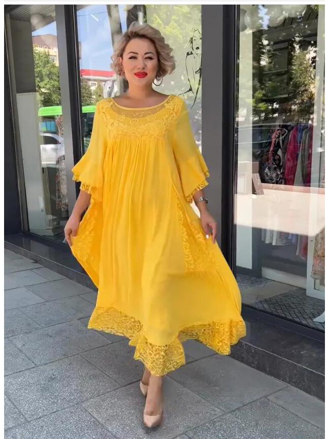 

Платье-макси юбка большого размера (Издание 2023 г.) 5XL