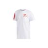 Adidas Neo T Shirts Men's White Crew Neck Moderate Straight Fit EI4542