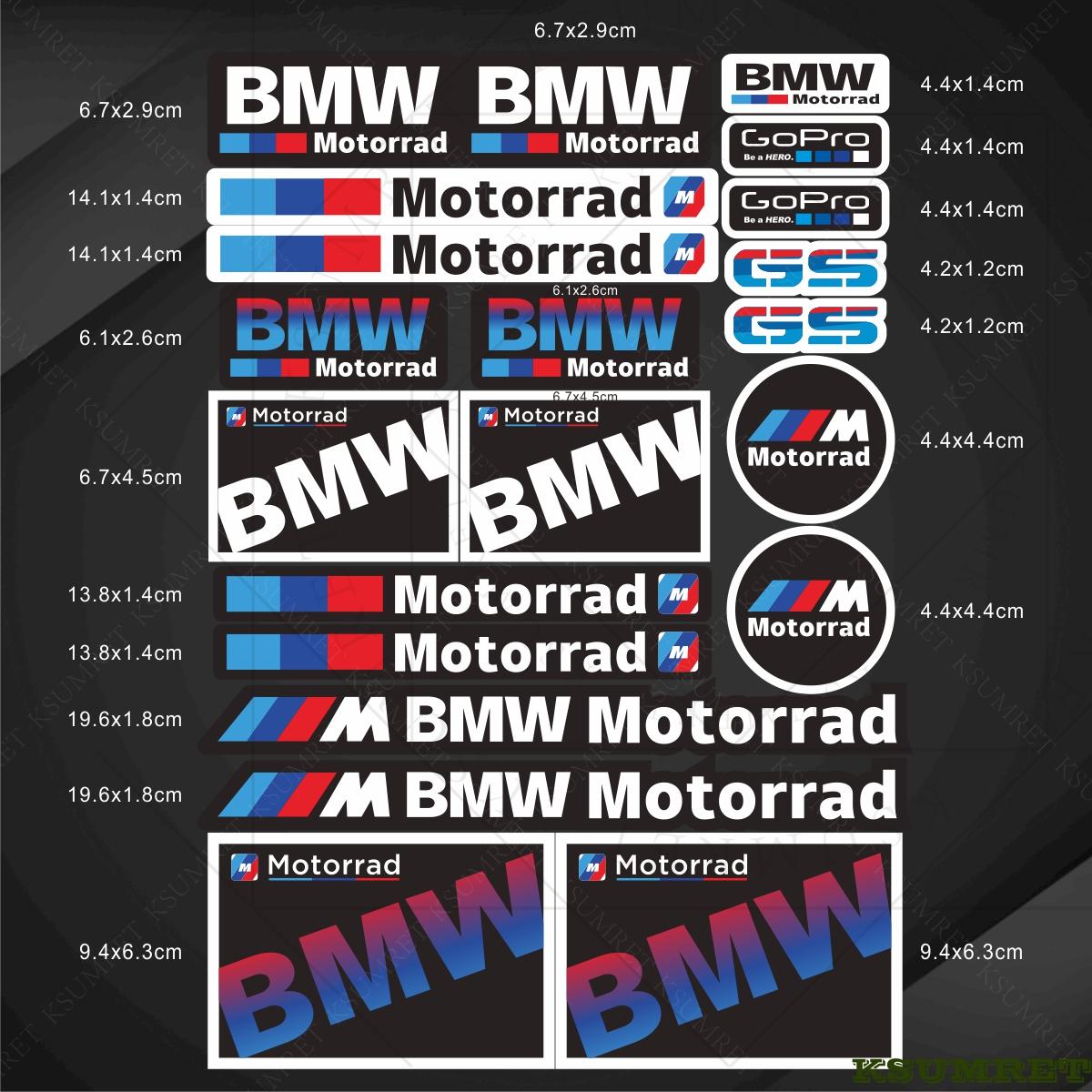 

Вінілові Наклейки Логотип Мотоцикла Bmw срібний
