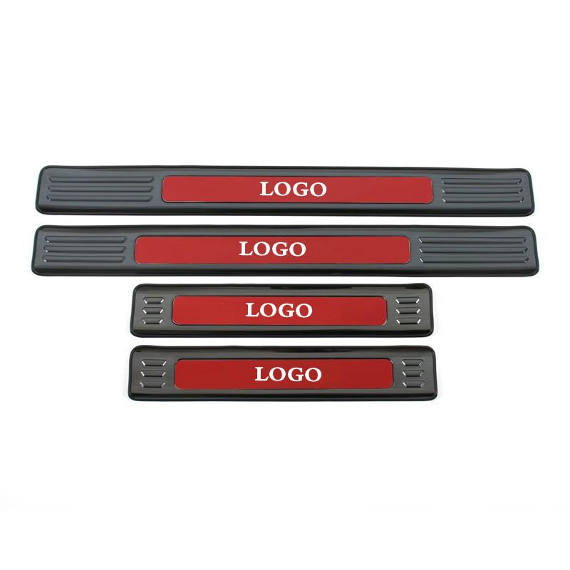 For Jetour Traveler T2  2024 Stainless Steel Door Sill Scuff Plate Pedal Protector Anti-scratch Cover Car Trims Accessories