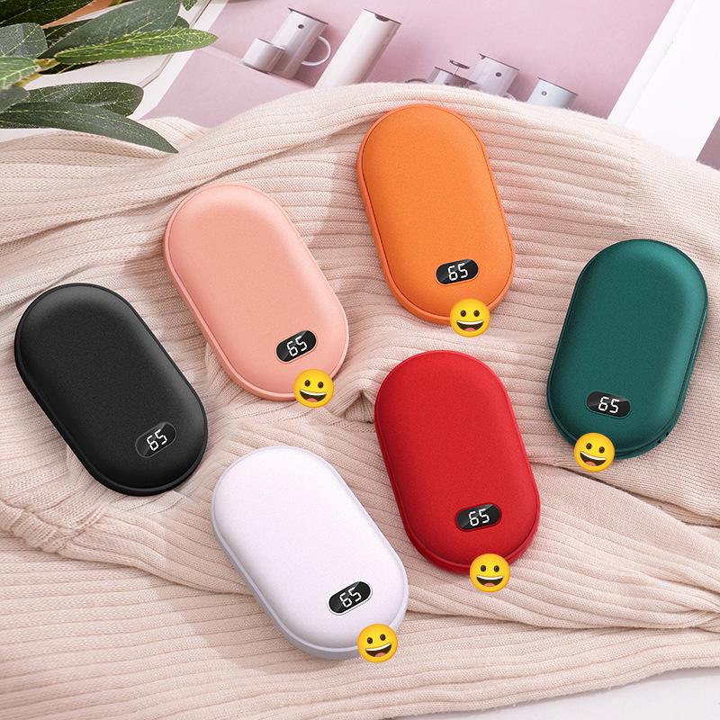 Rechargeable Pebble Hand Warmer and Charger