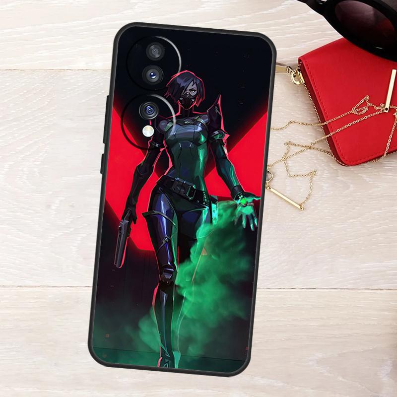 Valorant Game Case For Honor Magic 8 5 6 7 Lite 50 70 90 200 400 Pro X8b X8c X9a X9b X9c X9d Win RT Cover