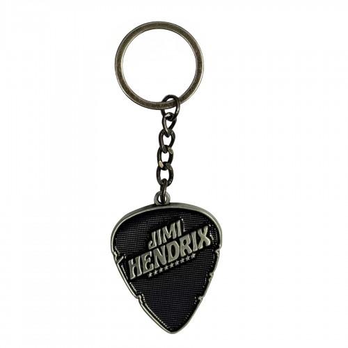 Jimi Hendrix Plectrum Keyring