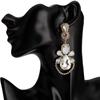 European & American Retro Temperament Water Drop Acrylic Earrings 