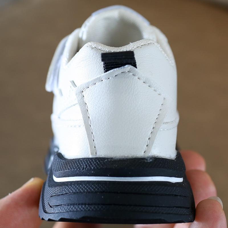 Girls' Sports Shoes Autumn and Winter New Fashion Children's Shoes Korean Version of Boys' Velvet Two Cotton Baby Shoes Tide Wholesale