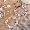 1011 Ocean Resort Wind Starfish Shell Bracelet, Daisy Rainbow Print Hand Rope Tide