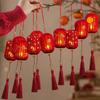 Glowing DIY Handheld Lantern Chinese Style Lantern Hanging Ornament  Home Decoration