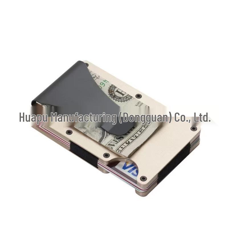 RFID Aluminum Credit Card Holder - Anti-demagnetization & Anti-skimming Metal Case