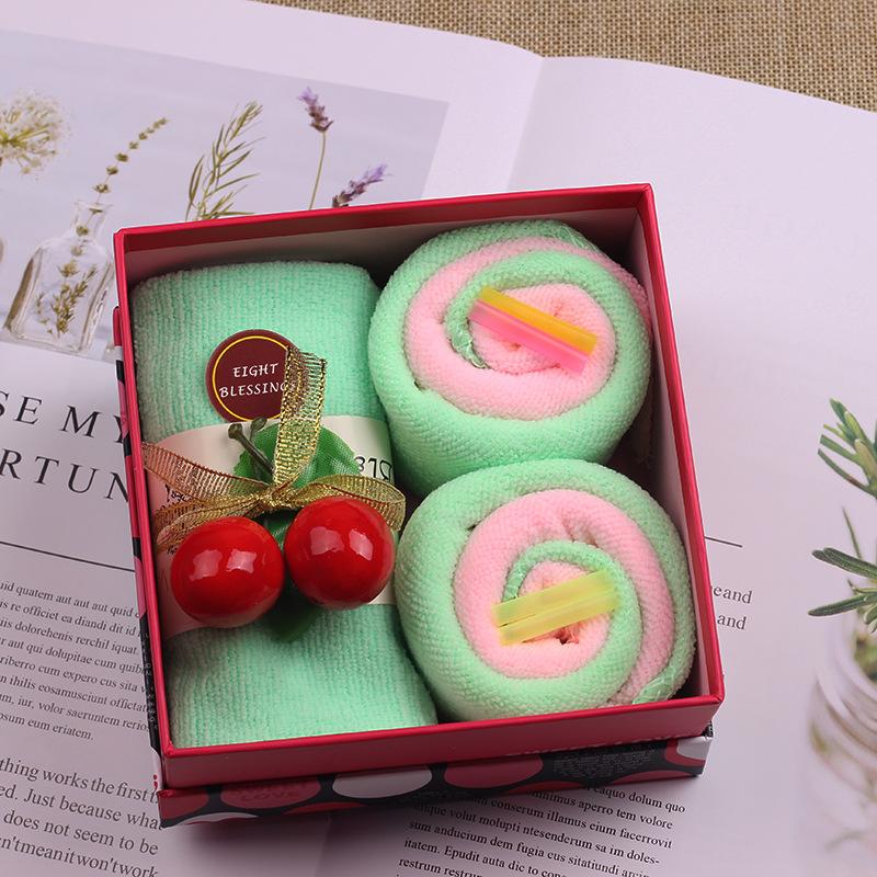 5pcs Set Creative Wedding Opening Gift Set for Customers Towel Set Goddess Festival Bridesmaid Companion Gift Set Birthday Gift