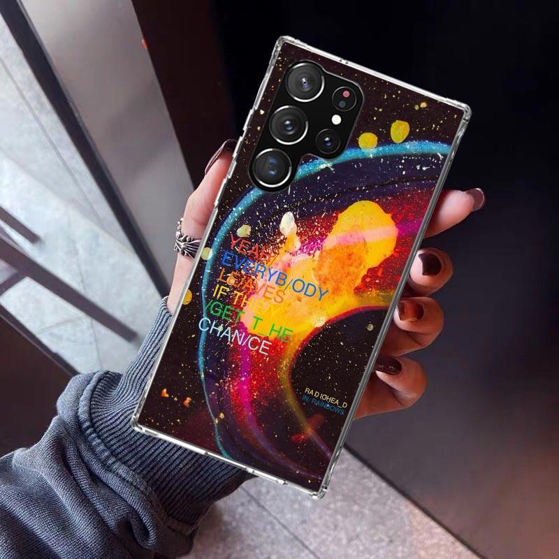 Bnad R-Radiohead Fodral För Samsung Galaxy S26 S25 Edge S24 S23 Ultra S22 Plus S21 S20 FE Mjukt TPU Baksidesskydd Funda Galaxy S
