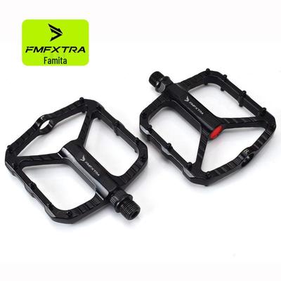 Anti-Slip Aluminum Mountain Bike Pedals with Double DU Bearings