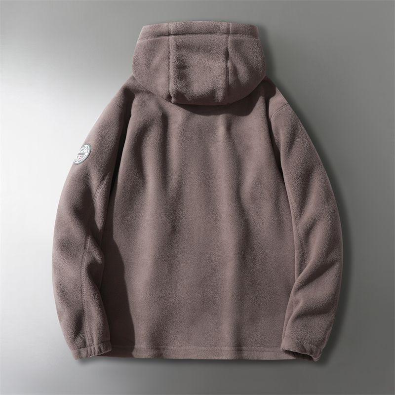 Norská venkovní bunda s kapucí a fleecovou podšívkou: Husté, Teplé, Větruodolné, Mrazuvzdorné Zimní Oblečení