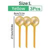 3Pcs Plant Self Watering Sphere Automatic Watering Clear Plastic Plant Water Bulbs Drip Irrigation System Household Garden Flower Plant