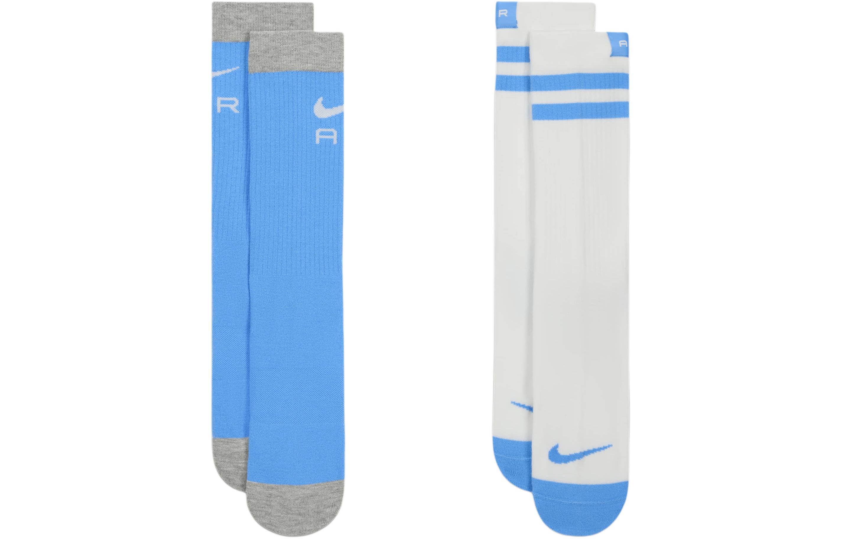 Nike Mid-Calf Socks Unisex 2 Pack FN3149-902 24-26