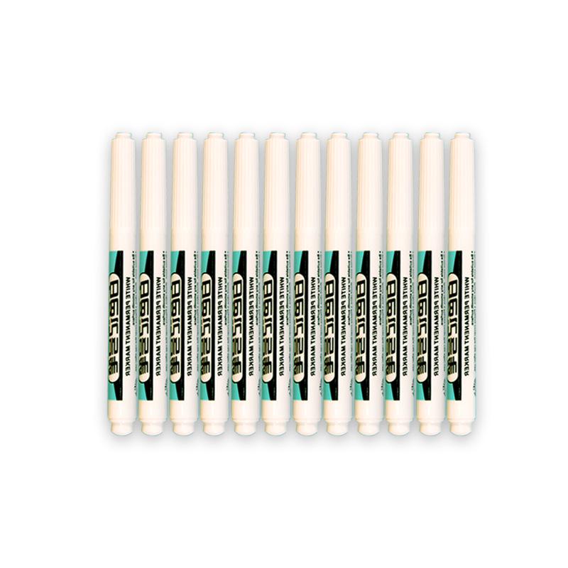 Yamark White Quick-Drying Waterproof Art Marker Pen