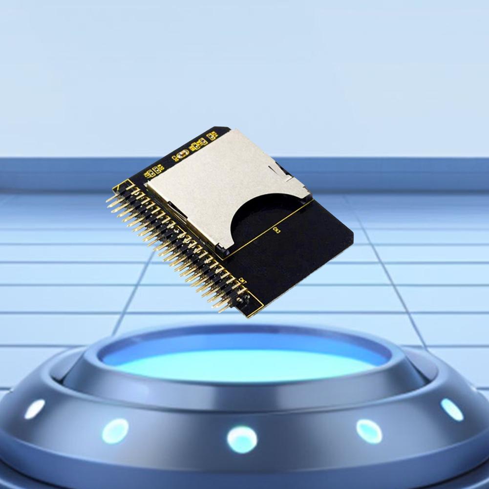 SD zu 2,5 Zoll IDE 44-Pin Transferkartenadapter IDE SD-Adapter SSD-Speicherkarte für Laptop-Tablet