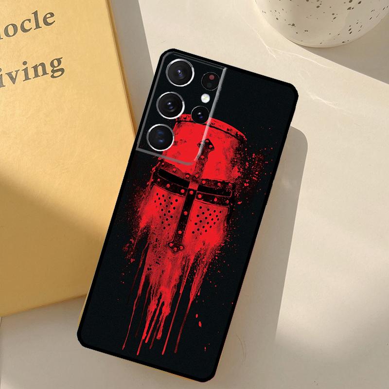 

Knights Templar Phone Case For Samsung Galaxy S25 S20 S21 S22 S23 S24 Ultra S9 S10 Plus S25 FE Cover Shell Galaxy S23 Plus