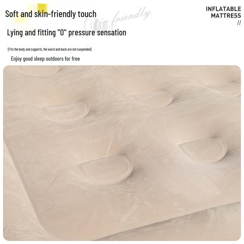 KuleDeng Outdoor Inflatable Air Mattress with Built-in Pump