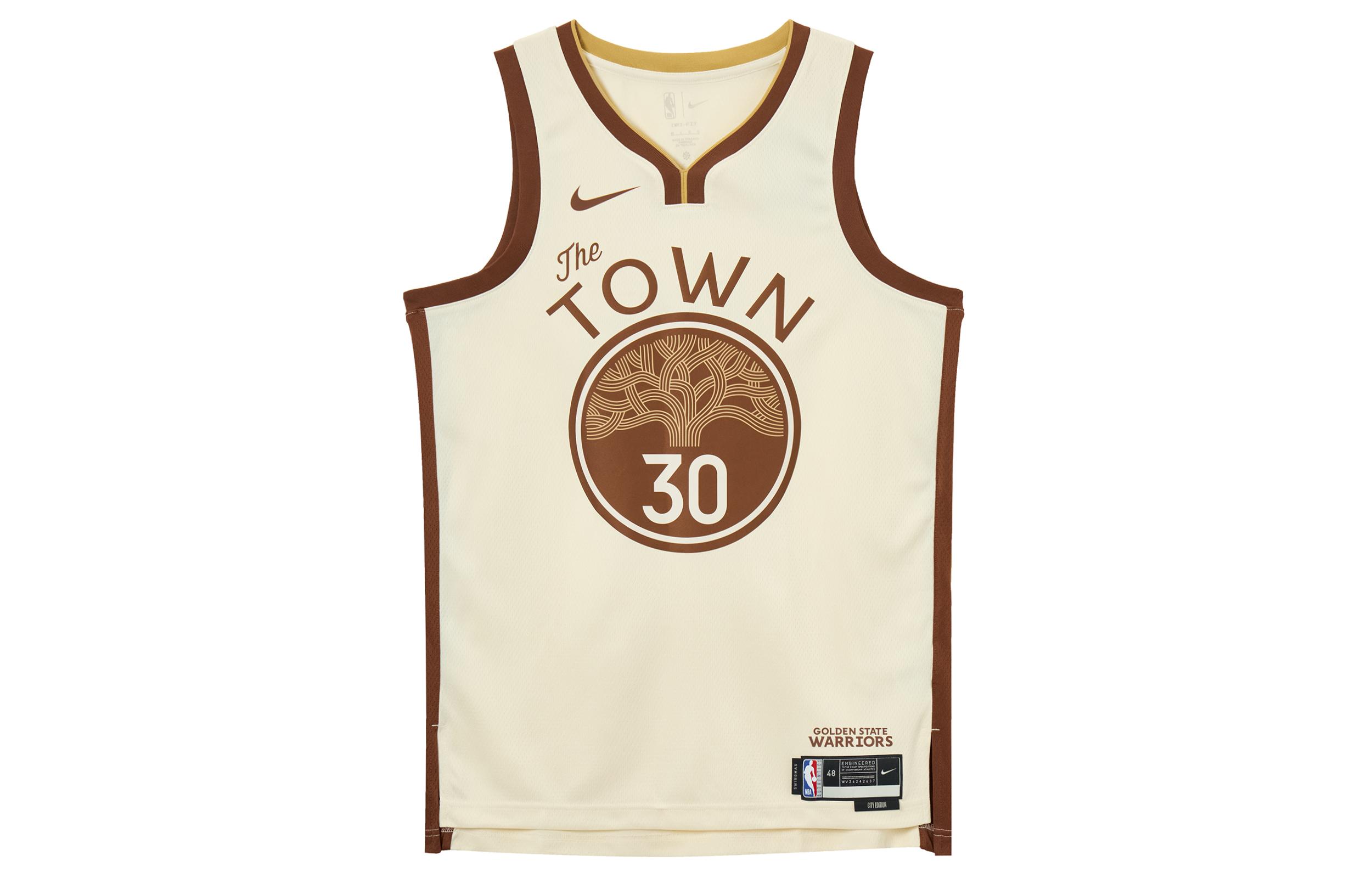 Джерси Nike NBA Swingman для детей старшего возраста Stephen Curry Golden State Warriors City Edition HM5981-123 2XL