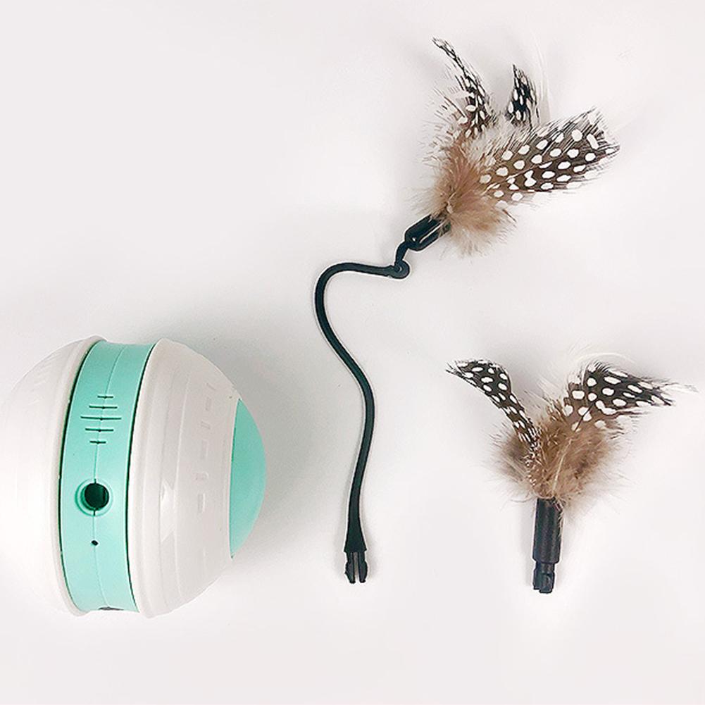 Pet Rolling  Ball Automatic Funny Cat Toy Led Infrared Electric Rotating Sports  Ball Usb Charging