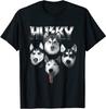 Nicht nur ein Hund Sibirischer Husky Regenbogen Klassisches T-Shirt