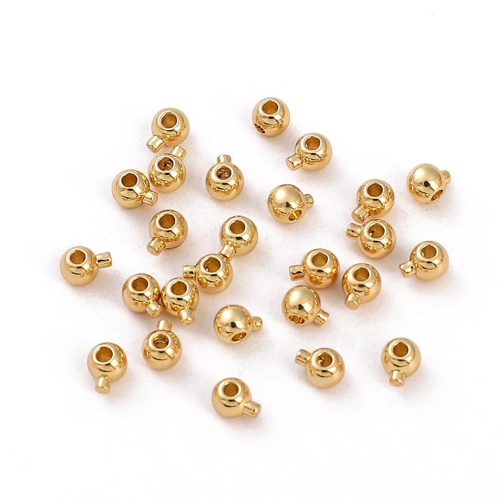 Copper Circular Positioning Fishwire Buckle for DIY Jewelry Making 1 Pc