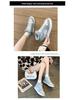 2024 Autumn Women's High-Top Canvas Fashion Shoes - Air Force 1 Style, Casual White Sneakers