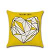 Premium 45x45cm Soft Linen Love Series Cushion Cover For Elegant Sofa Accents