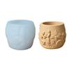 Silicone Mould For Romance Couple Relief Candle Holder Flower Pot Crafting Resin Concrete Cement Art