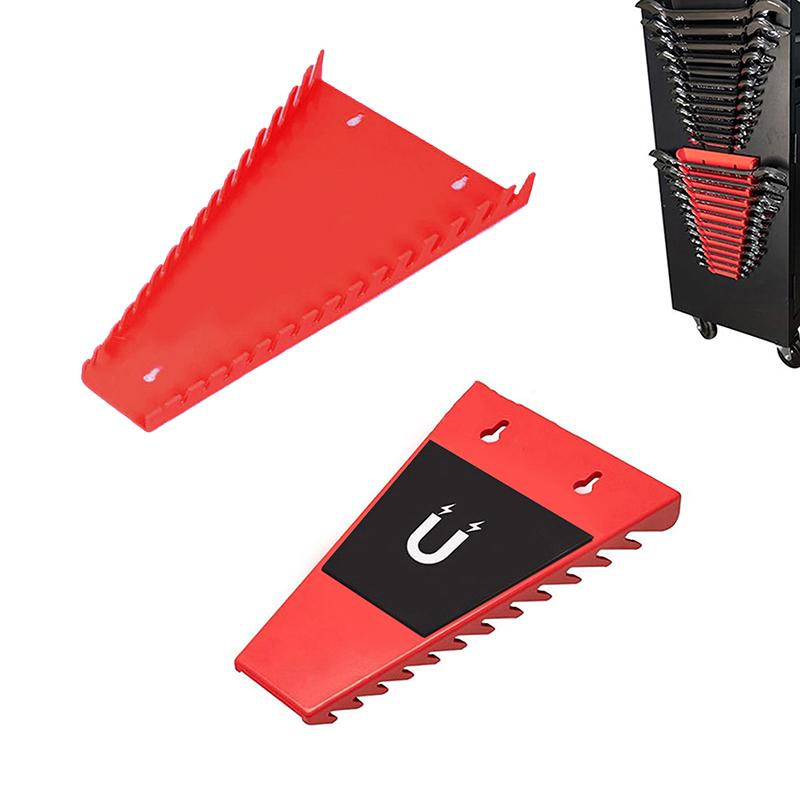 1 Stück Schraubenschlüssel-Platzierungsregal Gabelschlüssel-Sortierer Halter Organizer Haushaltswerkzeug Wandmontiertes Tablettregal Garagen-Schraubenschlüssel-Aufbewahrungshalterung