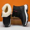 Mens Snow Boots Thickened Plush Warm Cotton Shoes Outdoor Non-slip Platform Boots 2026New Winter Boots for Men Botas Para Hombre