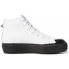 Adidas Nizza Rf Platform Mid White Black Women's Sneakers FY7606