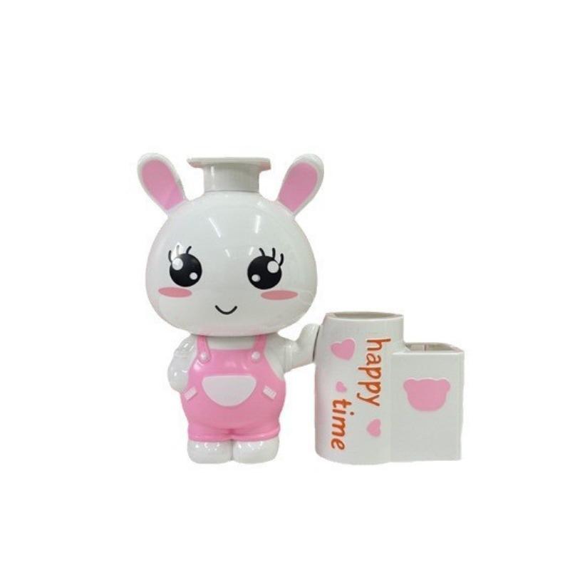 Cartoon alarm clock creative bedroom bedside small alarm clock living room digital clock student desktop small pen holder gift