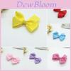 Pinces à Cheveux pour Enfants avec Ruban Bleu Nœud Papillon pour Filles Pack Cadeau