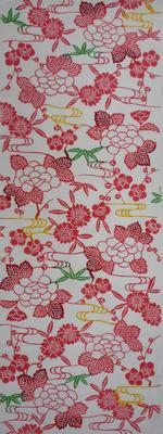 Todaya Shoten Tenugui 917 Nashien-zome (Hanazukushi)