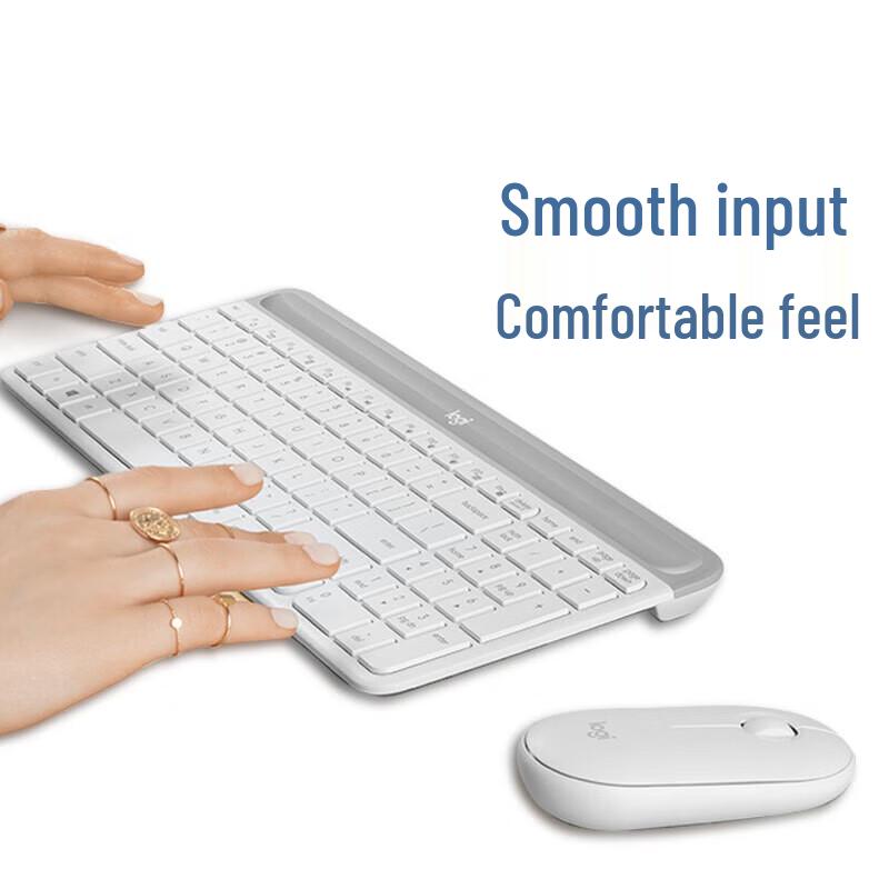 Logitech G MK470 Slim Wireless Keyboard and Mouse Combo