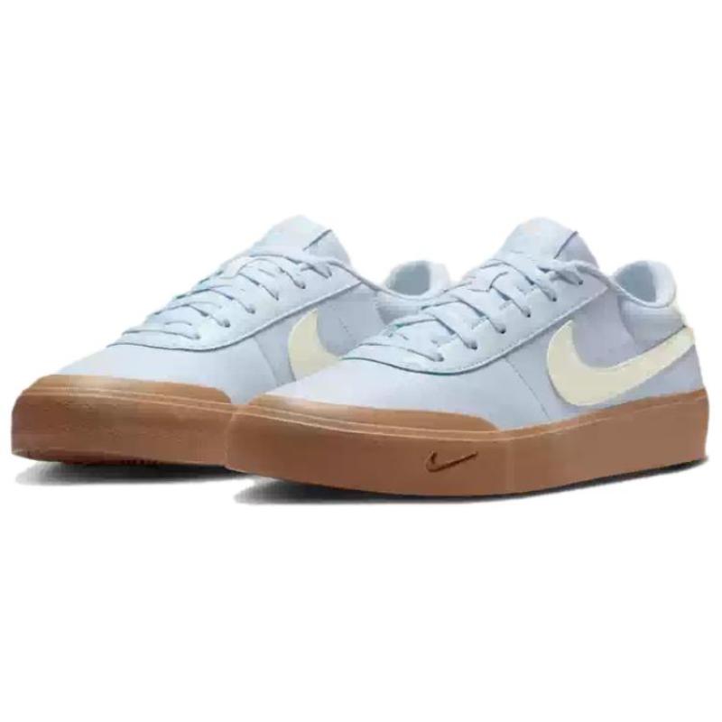 Nike Court Shot Blue Tint Gum Light Brown Sail Sneakers IB2316-400