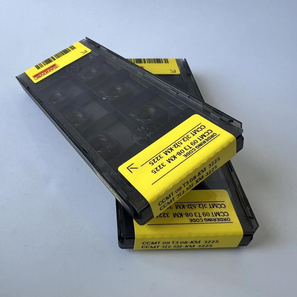 Original Sandvik / CCMT09T308-KM 3225 / CNC lathe carbide blade 10 PCS