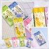 Erasers for Elementary School Students of Chocolate Erasers and Popular School Office Junior High School Students Random Colors [Set 4] - Clean, Cute,