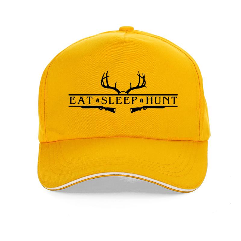Mysterious Eat Sleep Hunting Deer Men Hat Outdoor Hunting Dad Hats Extreme Movement Baseball Cap Adjustable Snapback Caps Gorro