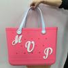 Lettere Decorative Alfabeto Bianco Lettere Alfabeto Decorazione Charms Lettera Accessori Borsa Lettere 3D Alfabeto Charms Decorazione per Borsa Fai-da-te