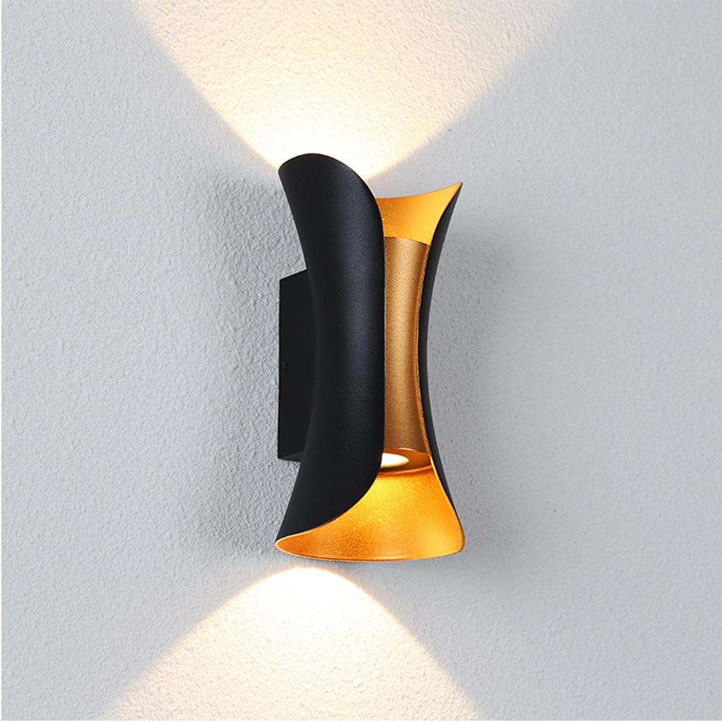 Wall Mounted Light Outdoor Waterproof Modern Minimalist Wall Sconce Light for Living Room Bedroom 85 to 265V 6W