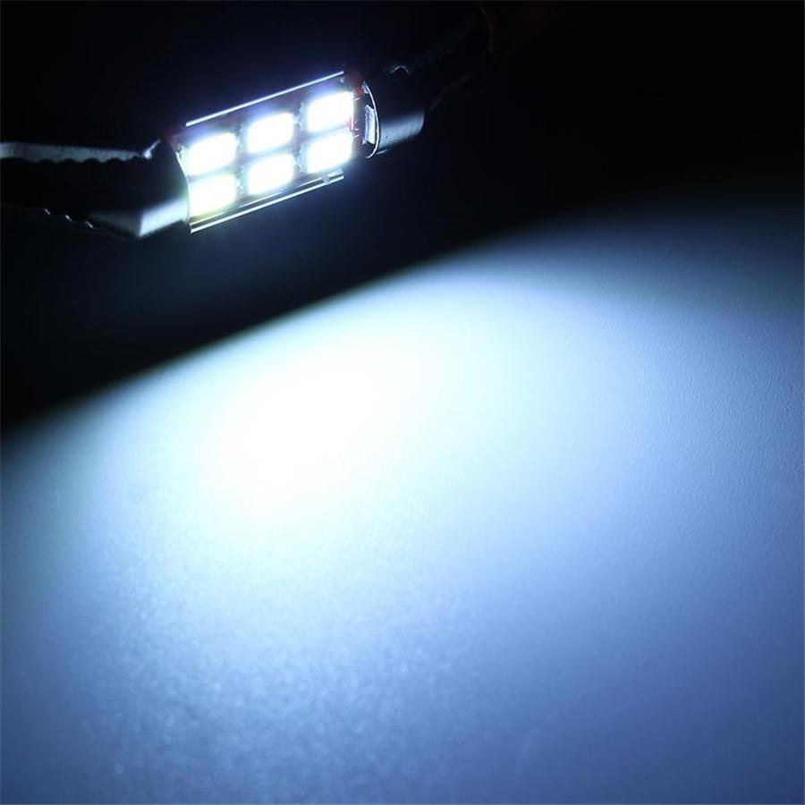 14Pcs Car LED Plate Interior & Dome & License Plate Reading Light Festoon Bulb White Replacement Package Kit