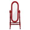 1:12   Doll House Full Length Dressing Mirror Model Accessory Room Furniture Toy(Brown )