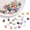 10Pcs Special Shiny Colors Crystal Glass Cute Cat Head Shape Charm Beads for Necklace Bracelet Earring DIY Jewelry Making