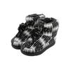 UGG Women Classic Maxi Wavelength Short Boot Black White 1134610-BWHT