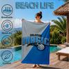 Orlando Basketball Team Beach Towel, Microfiber Beach Towel, Perfect For Pool, Beach, Travel, Home Decor Beach Party Fan Gifts