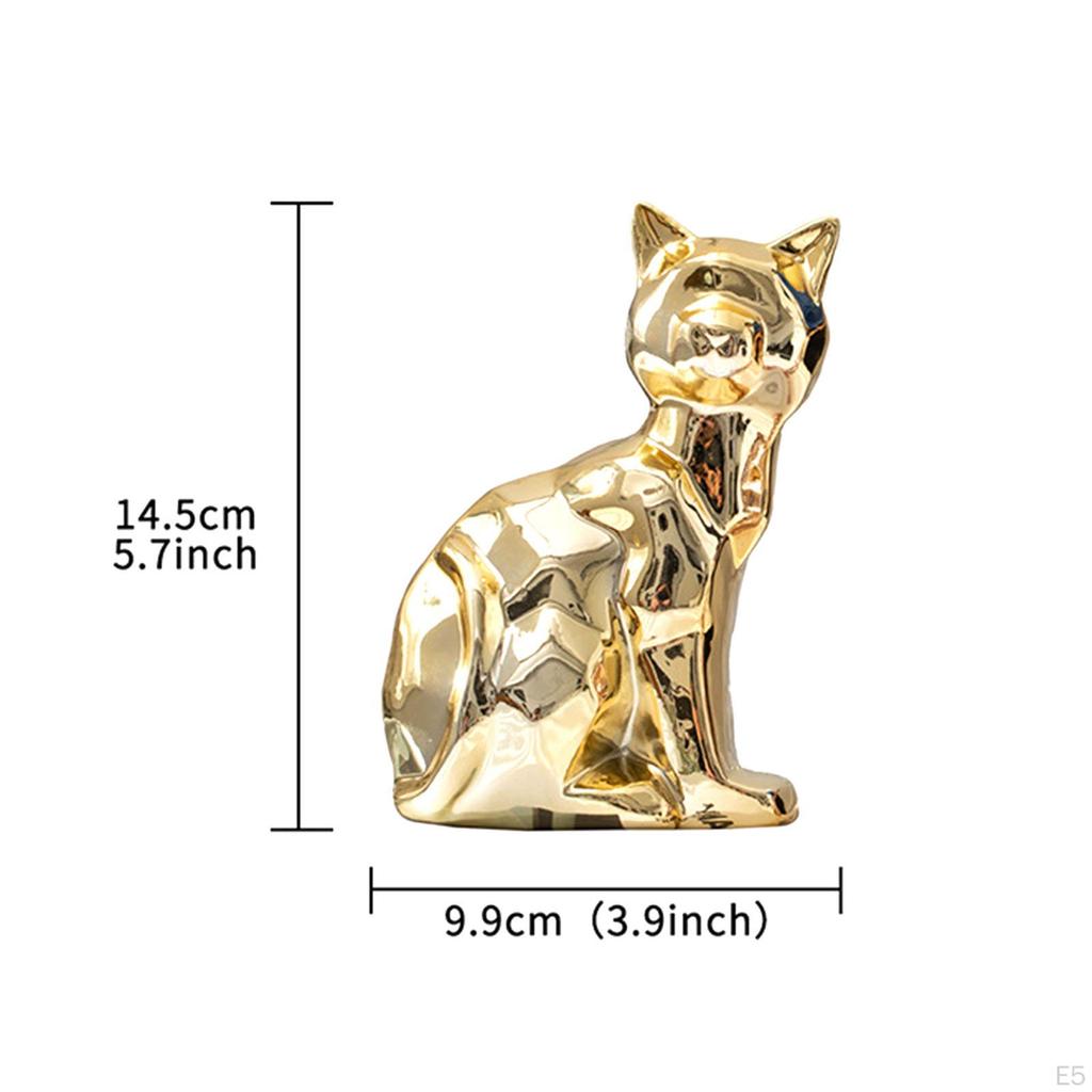 Katzenstatue, Tierskulptur, kreative Sammlung, Tischdekoration, modern, für den Tisch
